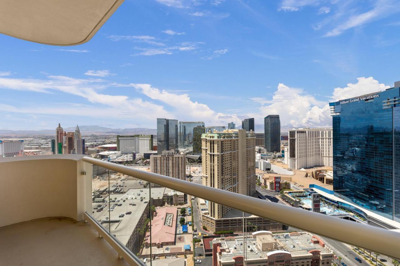 Lucky Gem Penthouse & Luxury Suites At Signature Resort, Balcony Strip View 3505 Las Vegas Exterior foto