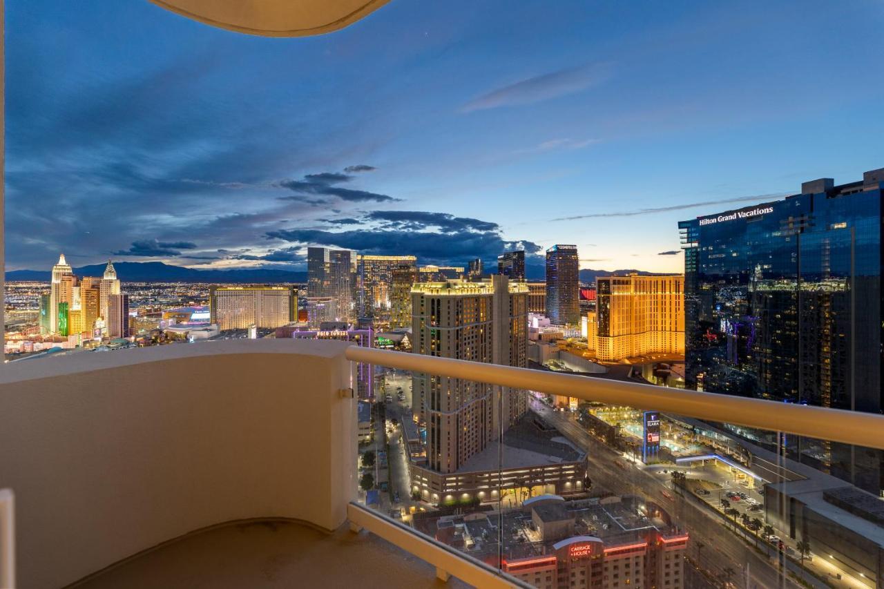 Lucky Gem Penthouse & Luxury Suites At Signature Resort, Balcony Strip View 3505 Las Vegas Exterior foto