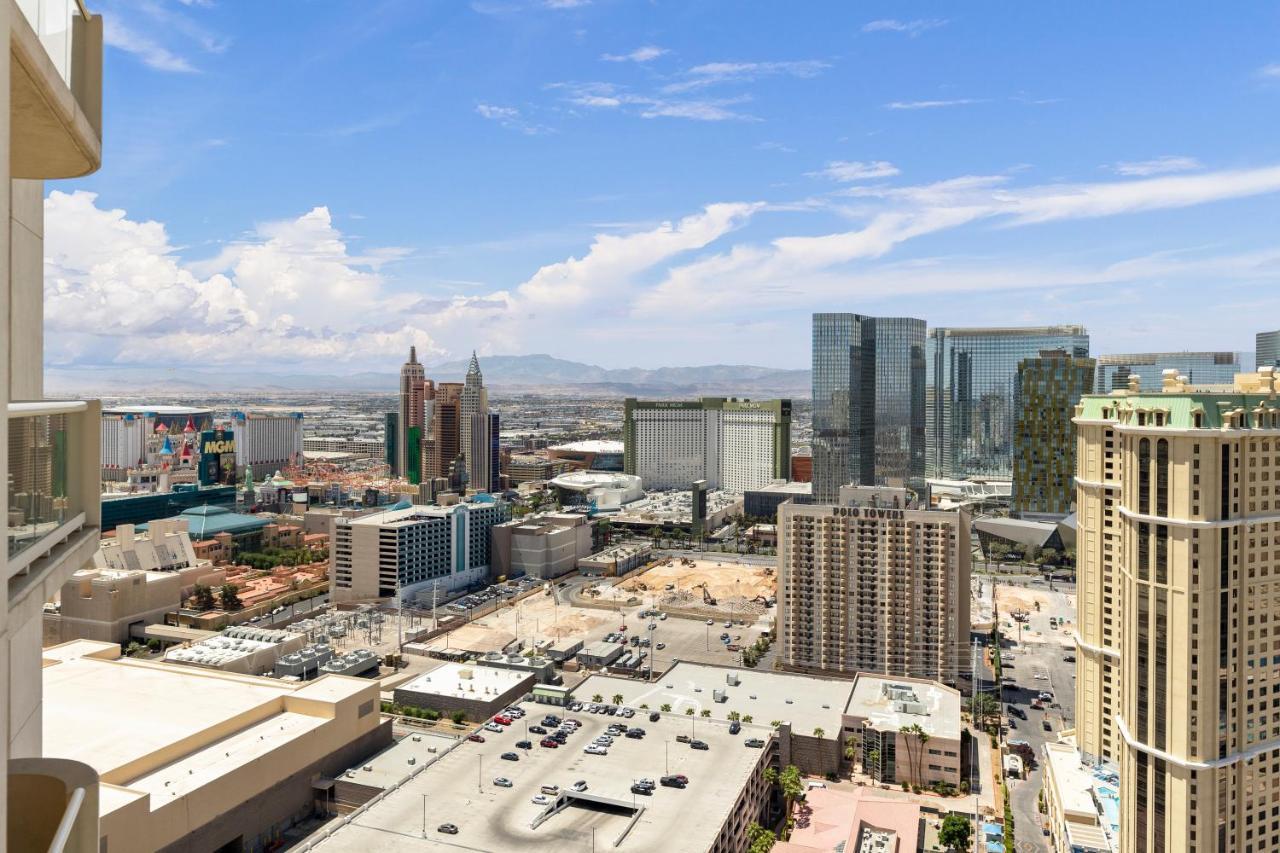 Lucky Gem Penthouse & Luxury Suites At Signature Resort, Balcony Strip View 3505 Las Vegas Exterior foto