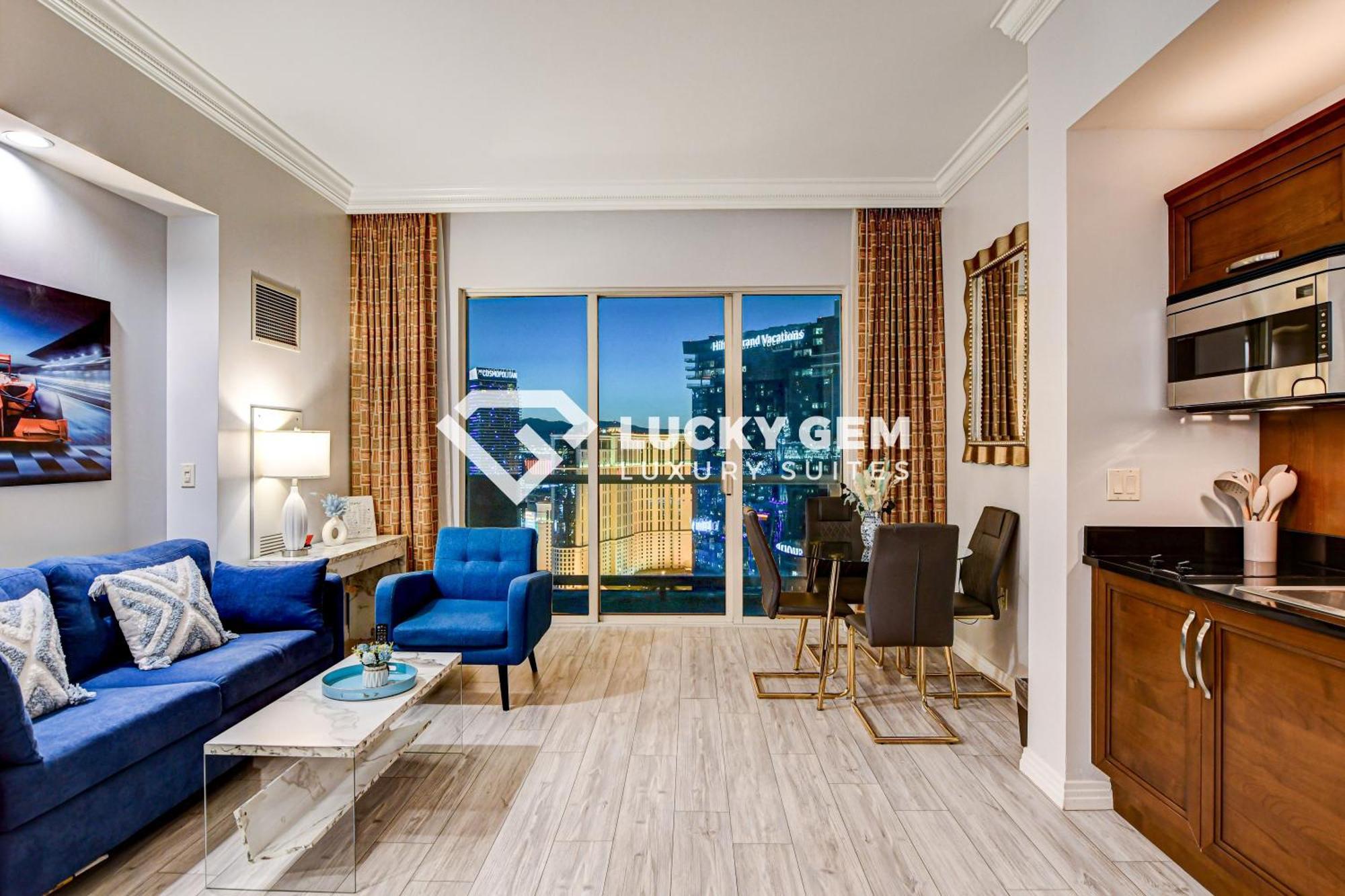 Lucky Gem Penthouse & Luxury Suites At Signature Resort, Balcony Strip View 3505 Las Vegas Exterior foto
