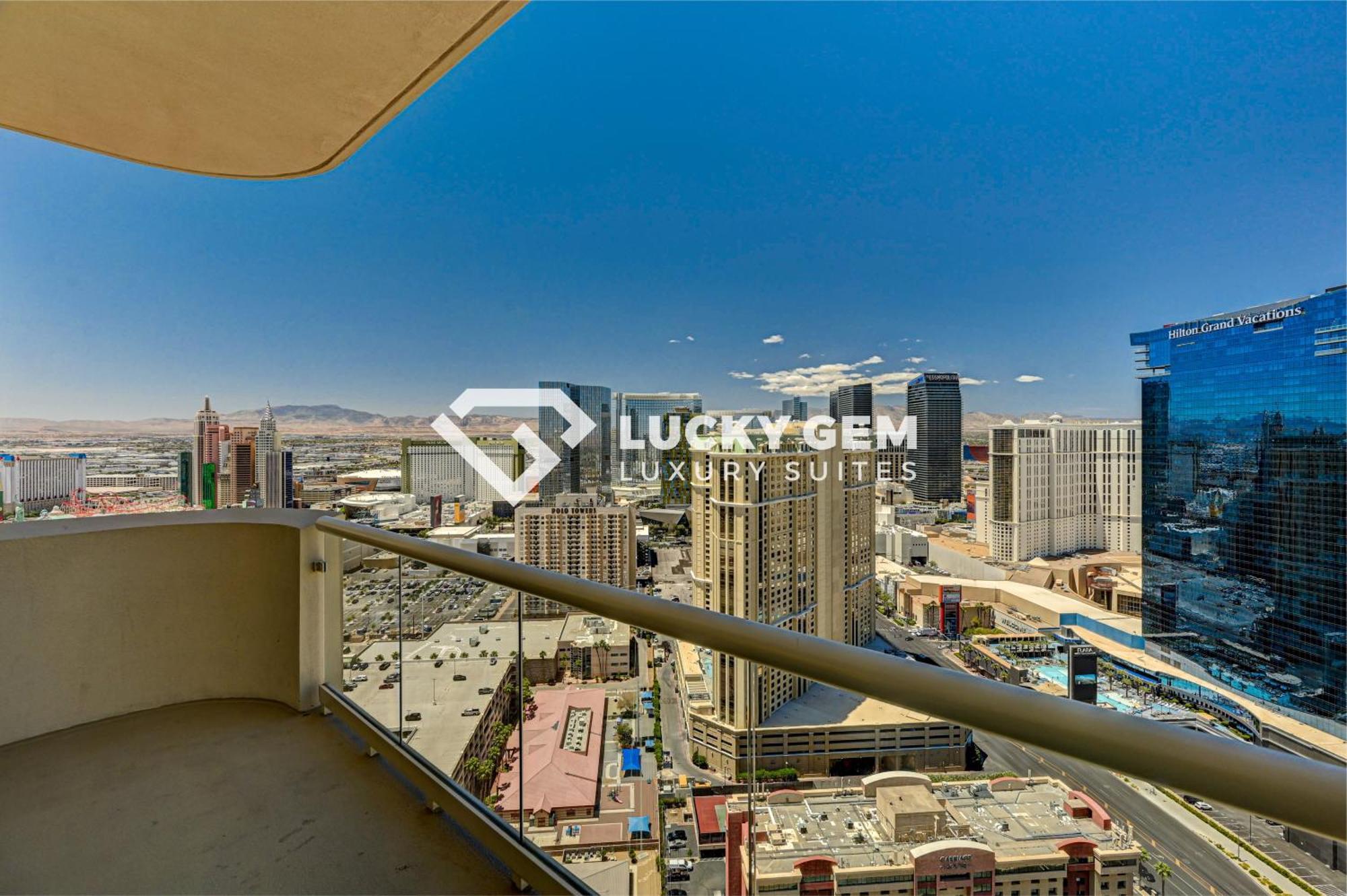 Lucky Gem Penthouse & Luxury Suites At Signature Resort, Balcony Strip View 3505 Las Vegas Exterior foto