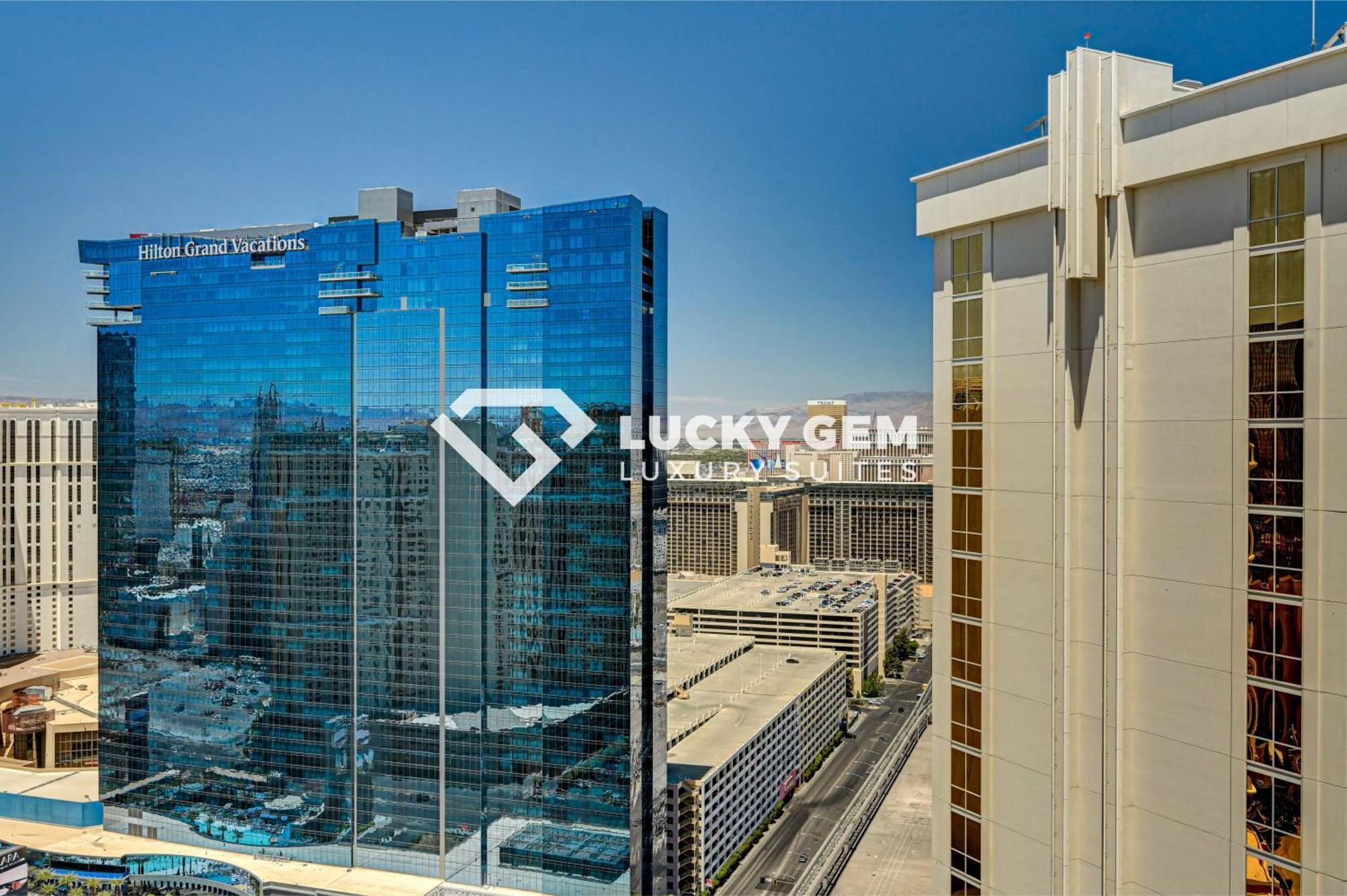 Lucky Gem Penthouse & Luxury Suites At Signature Resort, Balcony Strip View 3505 Las Vegas Exterior foto