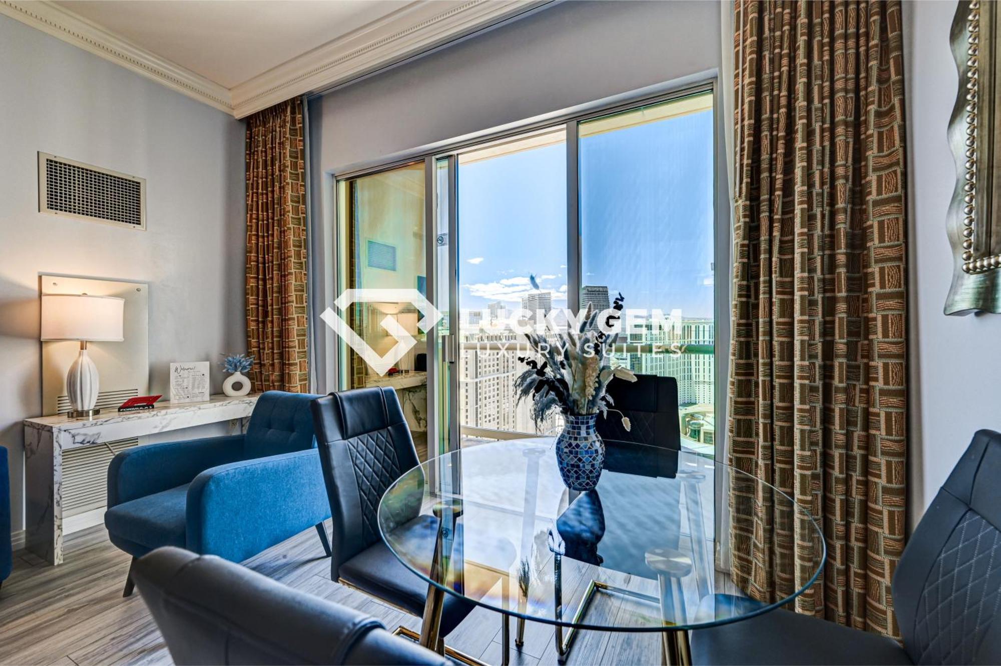 Lucky Gem Penthouse & Luxury Suites At Signature Resort, Balcony Strip View 3505 Las Vegas Exterior foto