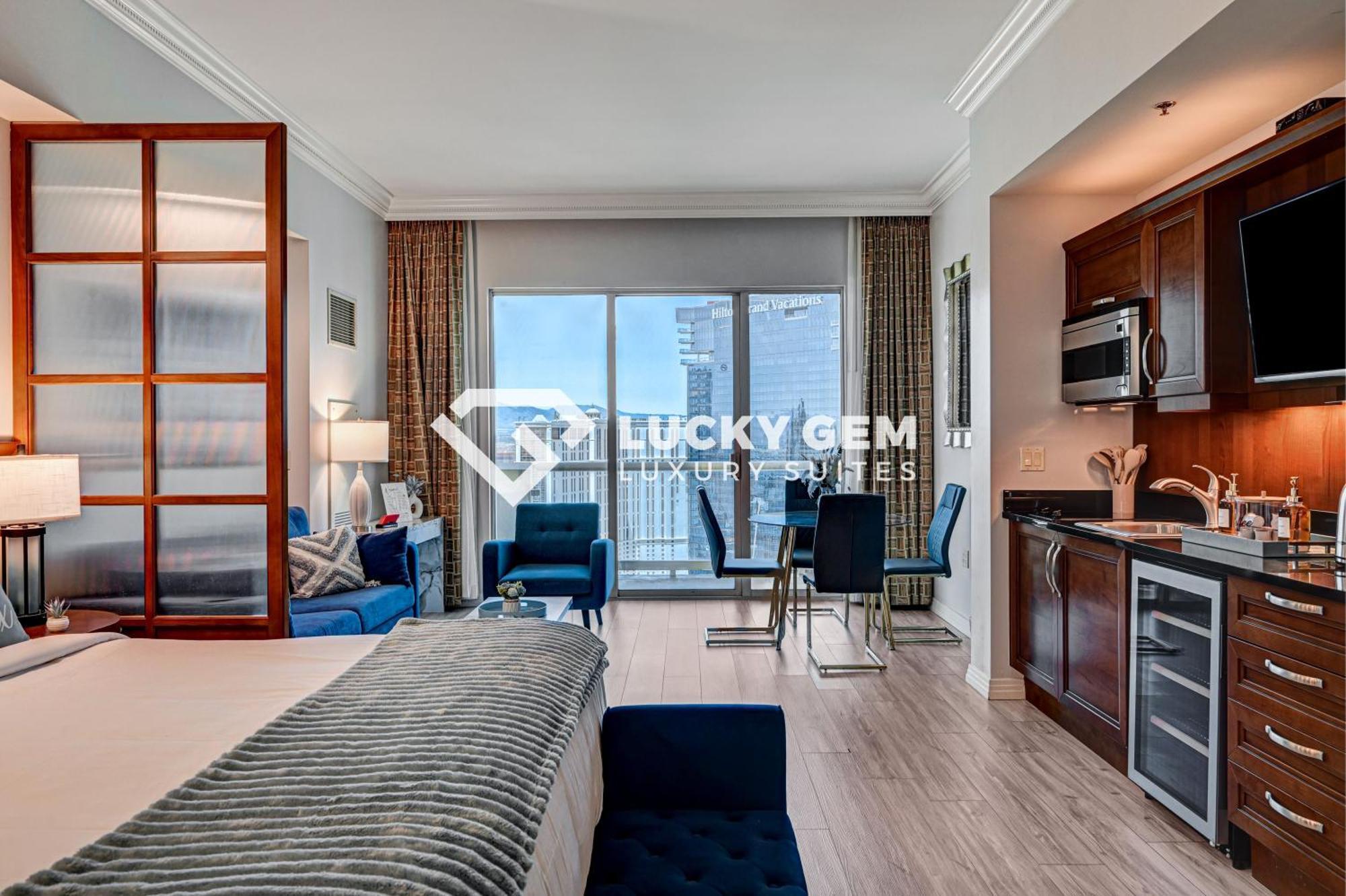 Lucky Gem Penthouse & Luxury Suites At Signature Resort, Balcony Strip View 3505 Las Vegas Exterior foto