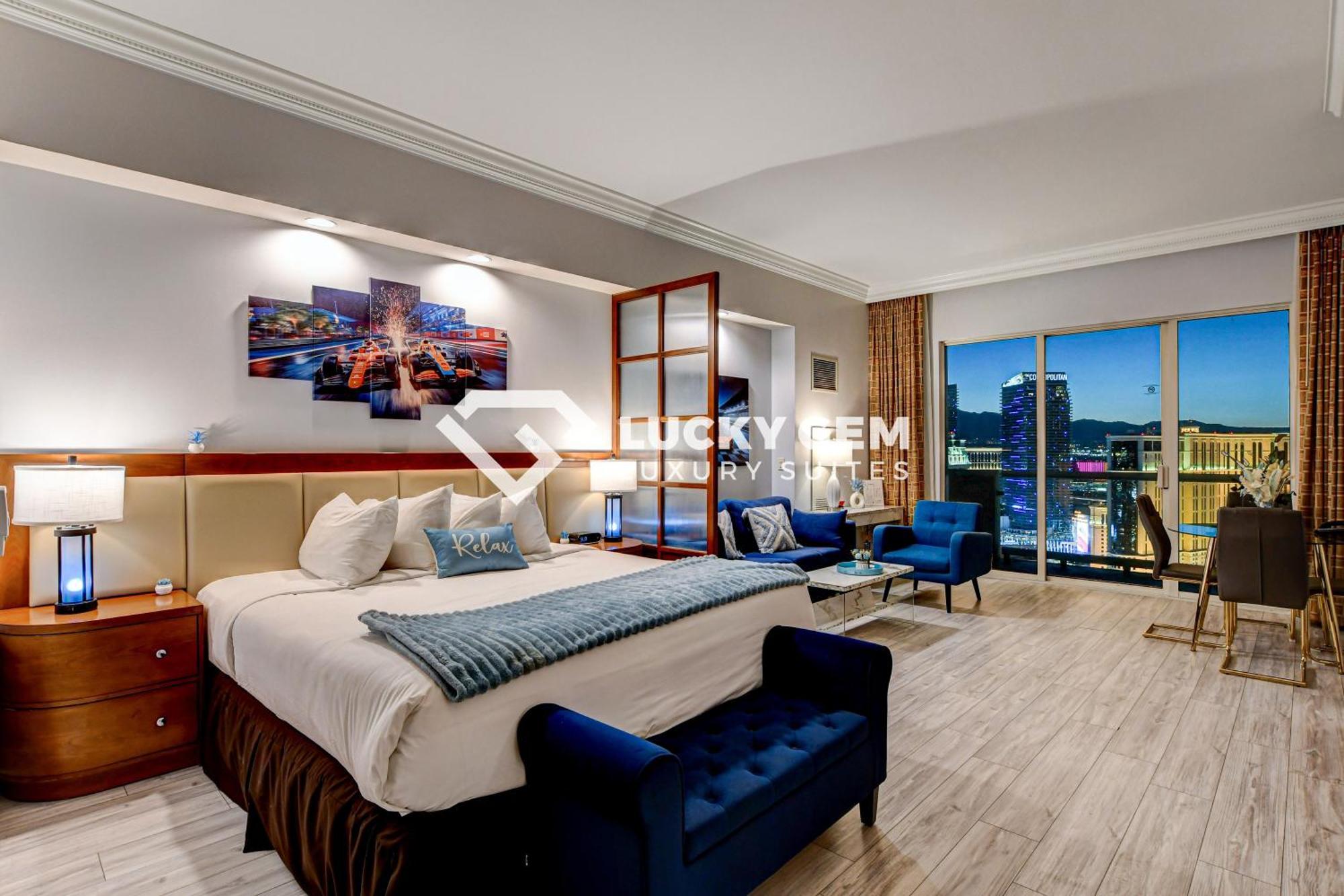 Lucky Gem Penthouse & Luxury Suites At Signature Resort, Balcony Strip View 3505 Las Vegas Exterior foto